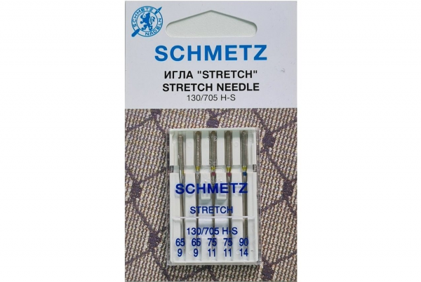 Иглы Schmetz стрейч combi (65x2, 75x2, 90x1), 5 шт в Лакинске